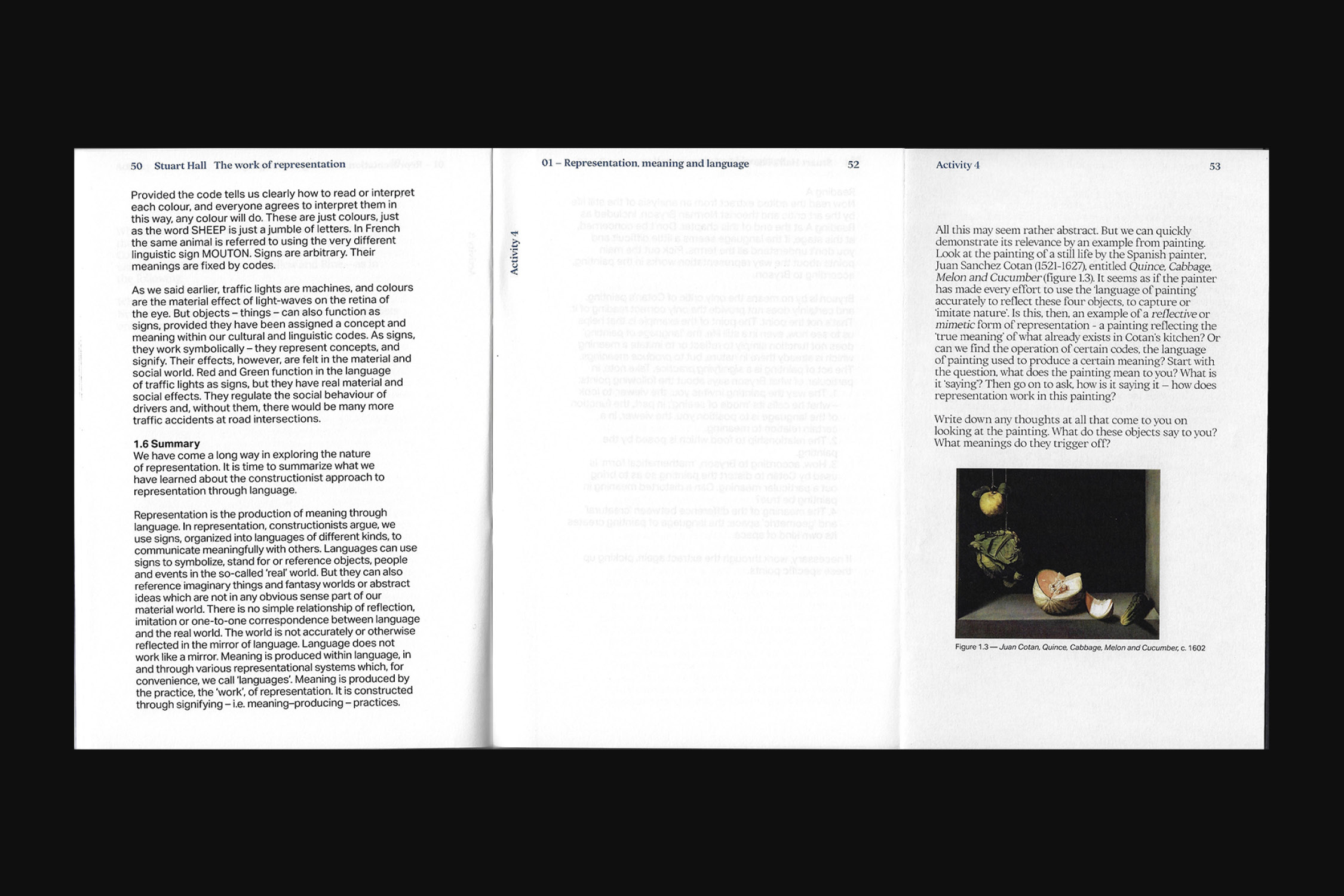 Publication redesign of Representation by Stuart Hall